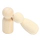 40Pcs Female Male Wooden People Peg Dolls Figures Wedding Cake Top Decor 40Pcs Female Male Wooden People Peg Dolls Figures Wedding Cake Top Decor