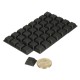 40Pcs Square Self Adhesive Stick on Rubber Feet Bumper Door Furniture Buffer Pad 40Pcs Square Self Adhesive Stick on Rubber Feet Bumper Door Furniture Buffer Pad