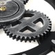 40cm Diameter Wooden Mute Wall Clock Retro Gear Decoration Creative Wall Clock 40cm Diameter Wooden Mute Wall Clock Retro Gear Decoration Creative Wall Clock