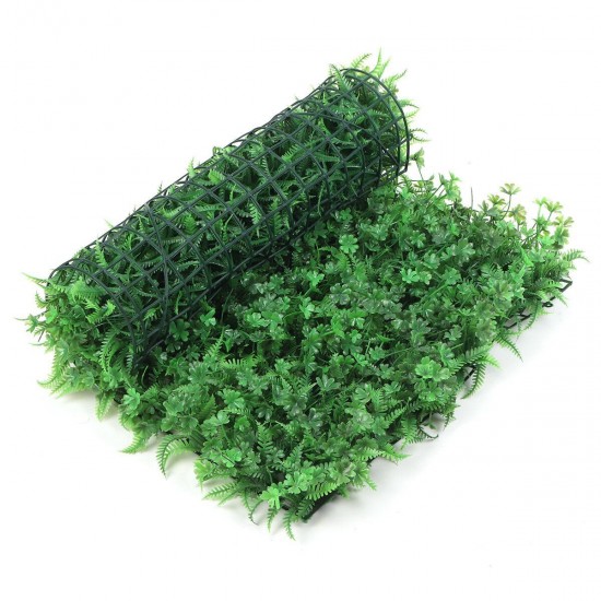 40x60cm Artificial Hedge Mat Foliage Plant Wall Fence Grass Greenery Panel Decorations