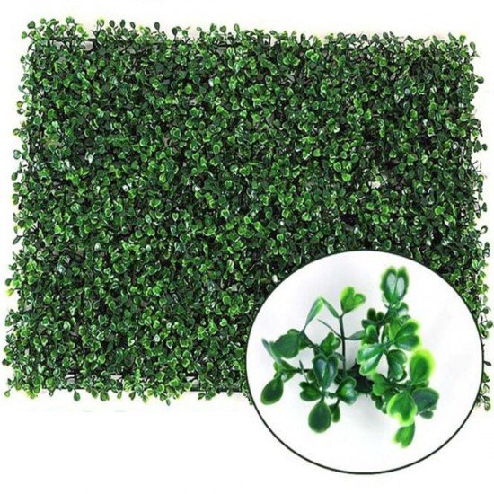 40x60cm Artificial Plant Wall Fence Vertical Garden Panel Decorations Foliage Hedge 40x60cm Artificial Plant Wall Fence Vertical Garden Panel Decorations Foliage Hedge