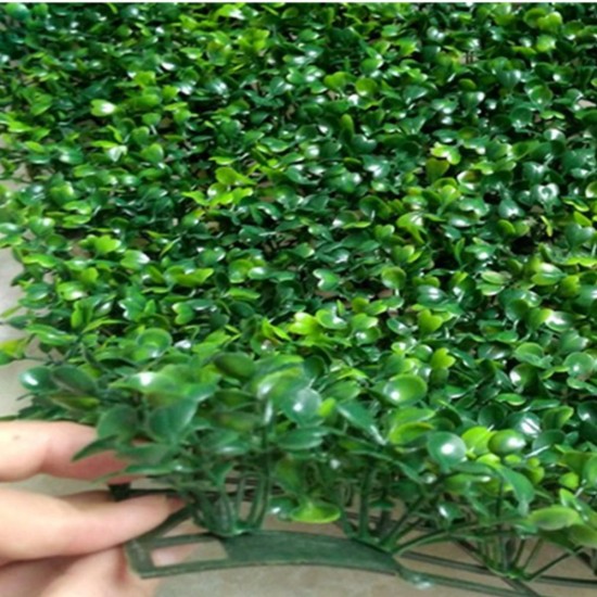40x60cm Artificial Plant Wall Fence Vertical Garden Panel Decorations Foliage Hedge 40x60cm Artificial Plant Wall Fence Vertical Garden Panel Decorations Foliage Hedge