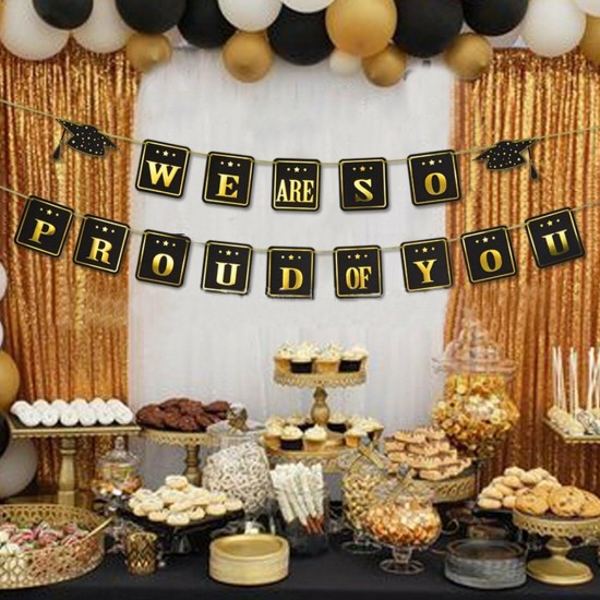 42Pcs/Set Graduation Banner Party Decoration Grad Photo Booth Balloon Wall Decor 42Pcs/Set Graduation Banner Party Decoration Grad Photo Booth Balloon Wall Decor