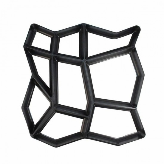 43*43cm Path Maker Mold Reusable Concrete Cement Stone Design Paver Walk Mould 43*43cm Path Maker Mold Reusable Concrete Cement Stone Design Paver Walk Mould