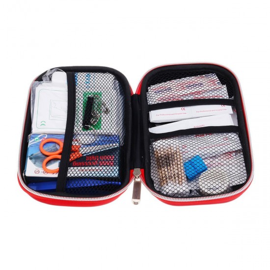 44Pcs First Aid Kit Emergency Supplies Home Office Travel Survival Medical Bag Kit