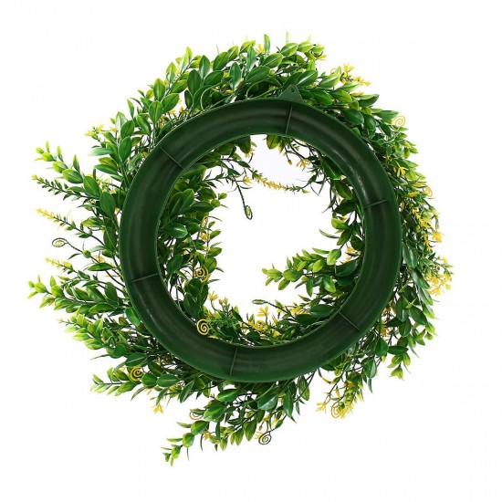 45CM Artificial Yellow Cherry Flower Wreath Garland Wedding Door Hanging Decorations 45CM Artificial Yellow Cherry Flower Wreath Garland Wedding Door Hanging Decorations
