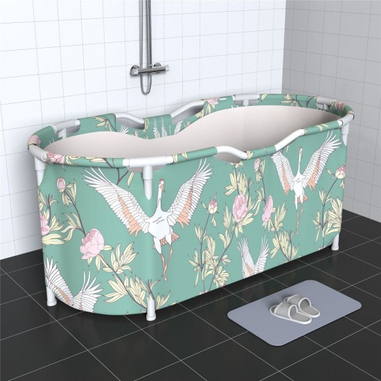 46x27.6x23.6 inch Portable Bathtub Folding Water Tub Indoor Outdoor Room Adult Spa Foldable Bath Bucket 46x27.6x23.6 inch Portable Bathtub Folding Water Tub Indoor Outdoor Room Adult Spa Foldable Bath Bucket