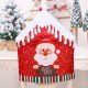 47x60cm Christmas Santa Hat Chair Covers Table Cloth Dinner Home Decorations Ornaments