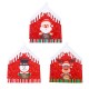 47x60cm Christmas Santa Hat Chair Covers Table Cloth Dinner Home Decorations Ornaments