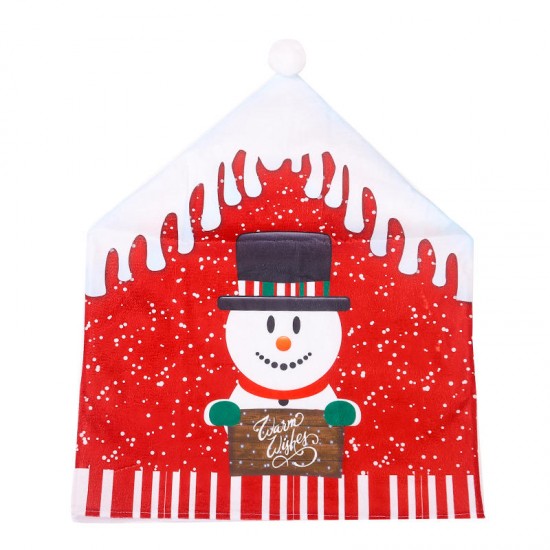 47x60cm Christmas Santa Hat Chair Covers Table Cloth Dinner Home Decorations Ornaments 47x60cm Christmas Santa Hat Chair Covers Table Cloth Dinner Home Decorations Ornaments