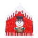 47x60cm Christmas Santa Hat Chair Covers Table Cloth Dinner Home Decorations Ornaments