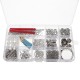 480Pcs Jewelry Making Kit DIY Earring Findings Hooks Beads Mixed Handcraft Accessories