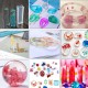 48/277pcs Resin Casting Molds Kit Jewelry Pendant Silicone Mould Making Craft