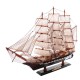 48cm Wooden Sailboat Ship Model Building Sailing Ship Display Scale Boat Decor