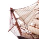 48cm Wooden Sailboat Ship Model Building Sailing Ship Display Scale Boat Decor