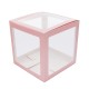 4Pcs DIY Transparent Balloon Box For Boy Girl Baby Shower Wedding Birthday Decorations