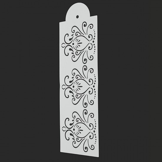 4Pcs Damask Lace Flower Designer Stencil Mould for Wedding Party Cake Decorations 4Pcs Damask Lace Flower Designer Stencil Mould for Wedding Party Cake Decorations