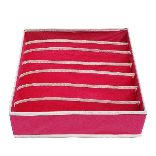 4Pcs Storage Box Underwear Bra Socks Display Non Woven Closet Drawer Container Organiser 4Pcs Storage Box Underwear Bra Socks Display Non Woven Closet Drawer Container Organiser
