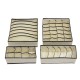 4Pcs Storage Box Underwear Bra Socks Display Non Woven Closet Drawer Container Organiser 4Pcs Storage Box Underwear Bra Socks Display Non Woven Closet Drawer Container Organiser