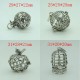4X Hollow Perfume Essential Oils Aromatherapy Fragrance Diffuser Locket Necklace