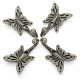 4pcs 35*56mm Antique Brass Butterfly Wall Hook Shirt Coat Hanger Vintage Style 4pcs 35*56mm Antique Brass Butterfly Wall Hook Shirt Coat Hanger Vintage Style