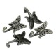 4pcs 35*56mm Antique Brass Butterfly Wall Hook Shirt Coat Hanger Vintage Style 4pcs 35*56mm Antique Brass Butterfly Wall Hook Shirt Coat Hanger Vintage Style