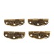 4pcs Antique Hinge Tin Printing Wooden Box Hinge 6 Hole Small Hinge 4pcs Antique Hinge Tin Printing Wooden Box Hinge 6 Hole Small Hinge