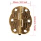 4pcs Antique Hinge Tin Printing Wooden Box Hinge 6 Hole Small Hinge 4pcs Antique Hinge Tin Printing Wooden Box Hinge 6 Hole Small Hinge
