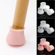 4pcs Silicone Non-slip Chair Table Leg Mat Cover Protector Chair Foot Protection