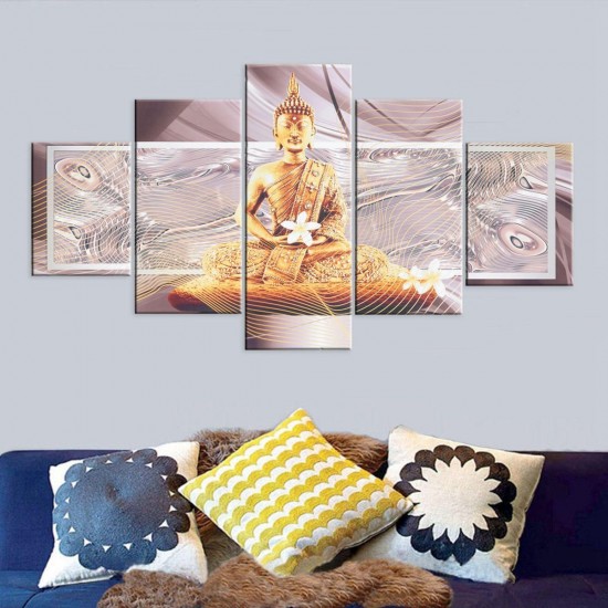 5 Pcs Unframed Canvas Print Paintings Picture Home Bedroom Wall Art Decorations