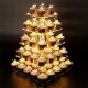 5 Tier Acrylic Clear Cupcake Display Stand Pastry Holder With LED String Light Wedding Decor Supplies 5 Tier Acrylic Clear Cupcake Display Stand Pastry Holder With LED String Light Wedding Decor Supplies
