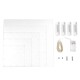 5 Tier Acrylic Clear Cupcake Display Stand Pastry Holder With LED String Light Wedding Decor Supplies 5 Tier Acrylic Clear Cupcake Display Stand Pastry Holder With LED String Light Wedding Decor Supplies
