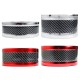 5 x 250cm/7 x 250cm Car Carbon Fiber Rubber Guard Strip Stickers Door Sill Trim Protector