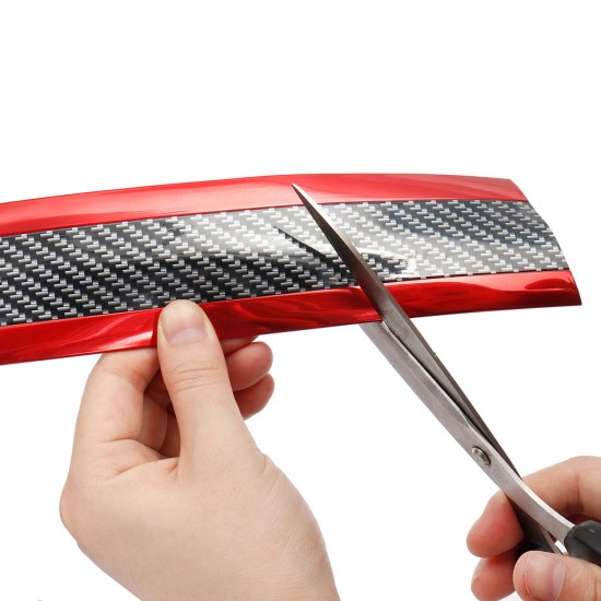 5 x 250cm/7 x 250cm Car Carbon Fiber Rubber Guard Strip Stickers Door Sill Trim Protector 5 x 250cm/7 x 250cm Car Carbon Fiber Rubber Guard Strip Stickers Door Sill Trim Protector