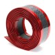 5 x 250cm/7 x 250cm Car Carbon Fiber Rubber Guard Strip Stickers Door Sill Trim Protector