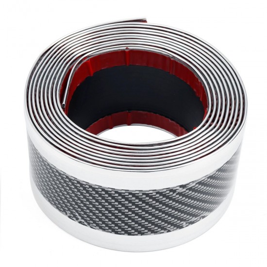 5 x 250cm/7 x 250cm Car Carbon Fiber Rubber Guard Strip Stickers Door Sill Trim Protector 5 x 250cm/7 x 250cm Car Carbon Fiber Rubber Guard Strip Stickers Door Sill Trim Protector