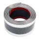 5 x 250cm/7 x 250cm Car Carbon Fiber Rubber Guard Strip Stickers Door Sill Trim Protector