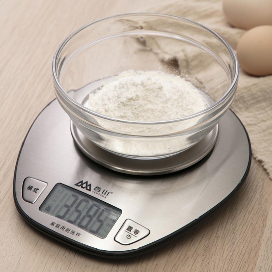 5000g/1g Electronic Kitchen Weight Scale High-Precision Food Diet Digital Baking Scale from