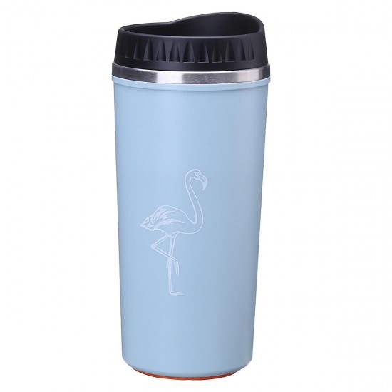 500ml Stainless Steel Suction Water Bottle Vacuum Insulated Mug Coffee Cup Gift