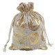 50Pcs 6 Styles Gift Bags Christmas Candy Pouches Drawstring Wedding Party Gift