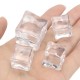 50Pcs Crystal Clear Artificial Acrylic Ice Cube Square Decor Photo Photography Props Decorations 50Pcs Crystal Clear Artificial Acrylic Ice Cube Square Decor Photo Photography Props Decorations