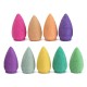 50Pcs/Bag Backflow Incense Cones Sandalwood Jasmine Lily Lavender Mixed Fragrance Burner Censer Cone