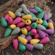 50Pcs/Bag Backflow Incense Cones Sandalwood Jasmine Lily Lavender Mixed Fragrance Burner Censer Cone