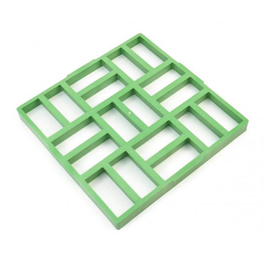 50X50cm Reusable Stone Path Floor Mould DIY Garden Lawn Paving Concrete Mold 50X50cm Reusable Stone Path Floor Mould DIY Garden Lawn Paving Concrete Mold