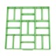 50X50cm Reusable Stone Path Floor Mould DIY Garden Lawn Paving Concrete Mold 50X50cm Reusable Stone Path Floor Mould DIY Garden Lawn Paving Concrete Mold