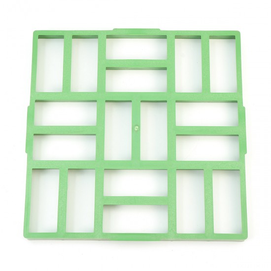 50X50cm Reusable Stone Path Floor Mould DIY Garden Lawn Paving Concrete Mold 50X50cm Reusable Stone Path Floor Mould DIY Garden Lawn Paving Concrete Mold