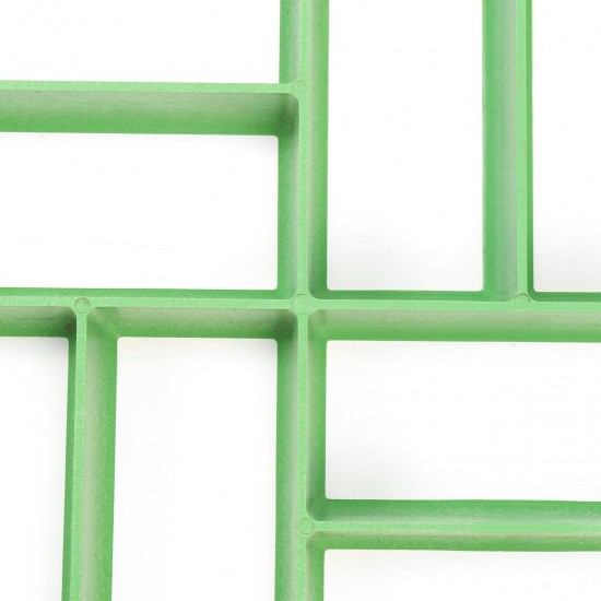 50X50cm Reusable Stone Path Floor Mould DIY Garden Lawn Paving Concrete Mold 50X50cm Reusable Stone Path Floor Mould DIY Garden Lawn Paving Concrete Mold