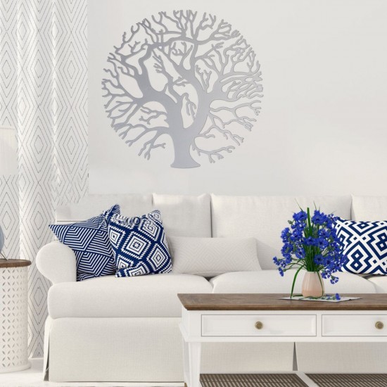 50cm Round Tree of Life Metal Hanging Wall Art Sculpture Home Decor Ornament 50cm Round Tree of Life Metal Hanging Wall Art Sculpture Home Decor Ornament