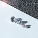 5/10/12/15/20mm Round D White VVS Simulated Hearts & Arrow Lab-Created Diamond Gemstones Decorations