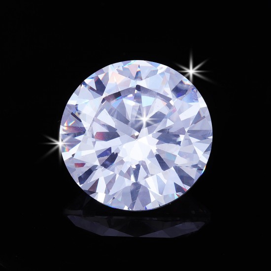 5/10/12/15/20mm Round D White VVS Simulated Hearts & Arrow Lab-Created Diamond Gemstones Decorations 5/10/12/15/20mm Round D White VVS Simulated Hearts & Arrow Lab-Created Diamond Gemstones Decorations